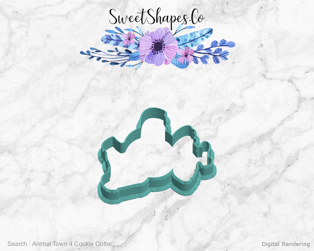 Animal Town 4 Cookie Cutter — left view