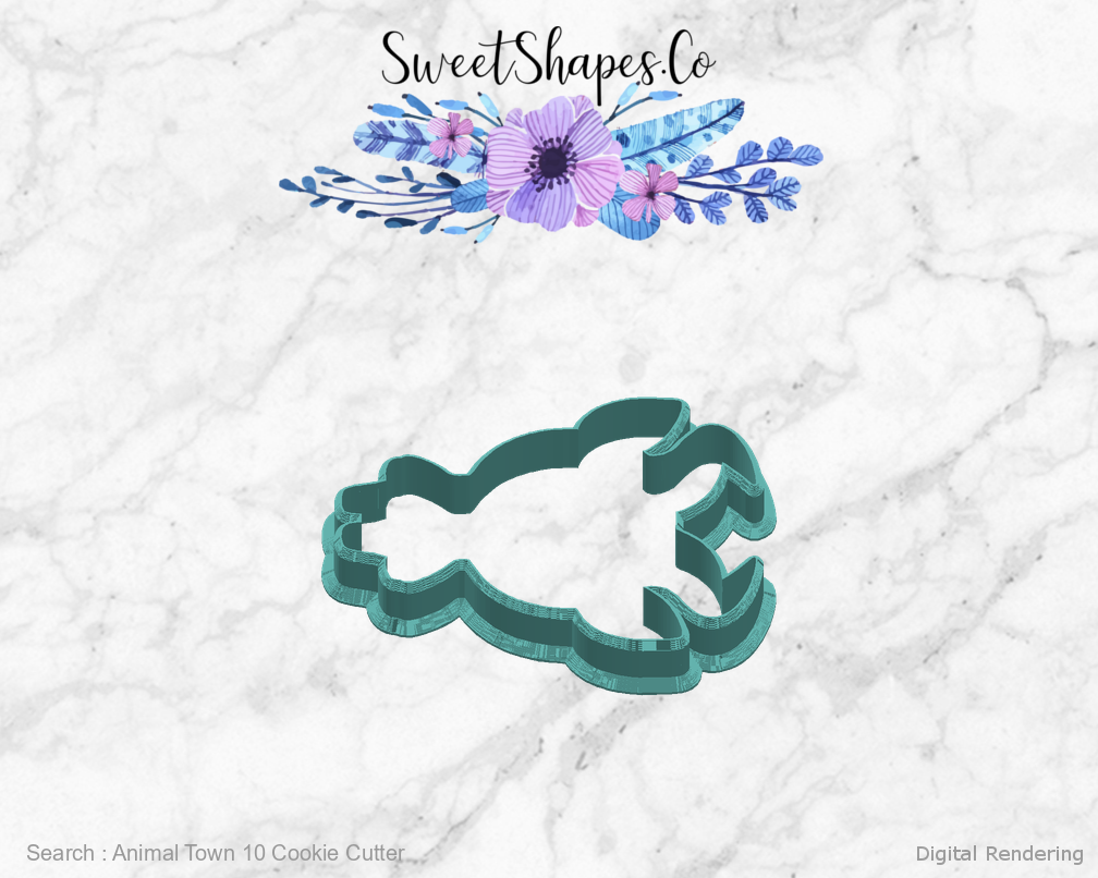 Animal Town 10 Cookie Cutter — right view