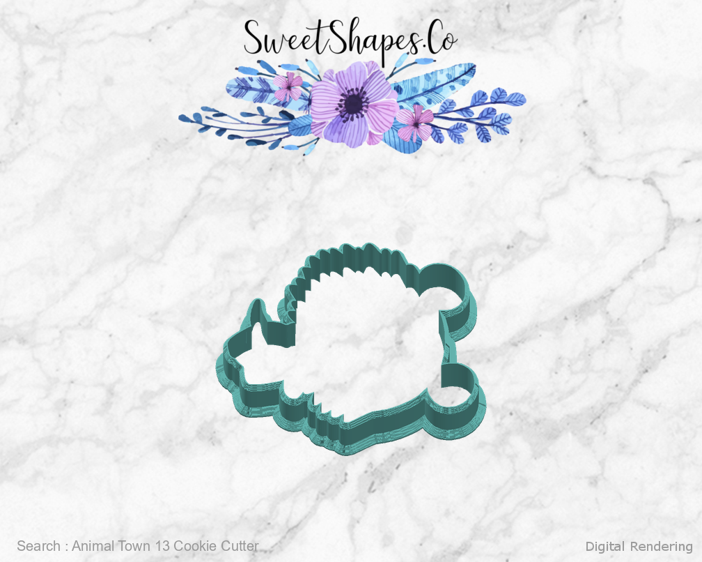 Animal Town 13 Cookie Cutter — right view