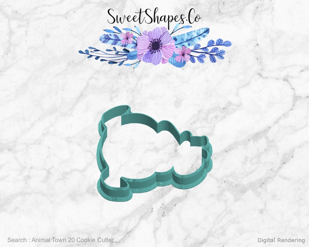 Animal Town 20 Cookie Cutter — left view