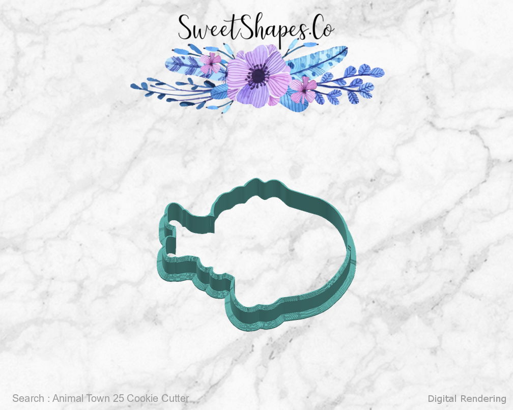 Animal Town 25 Cookie Cutter — right view