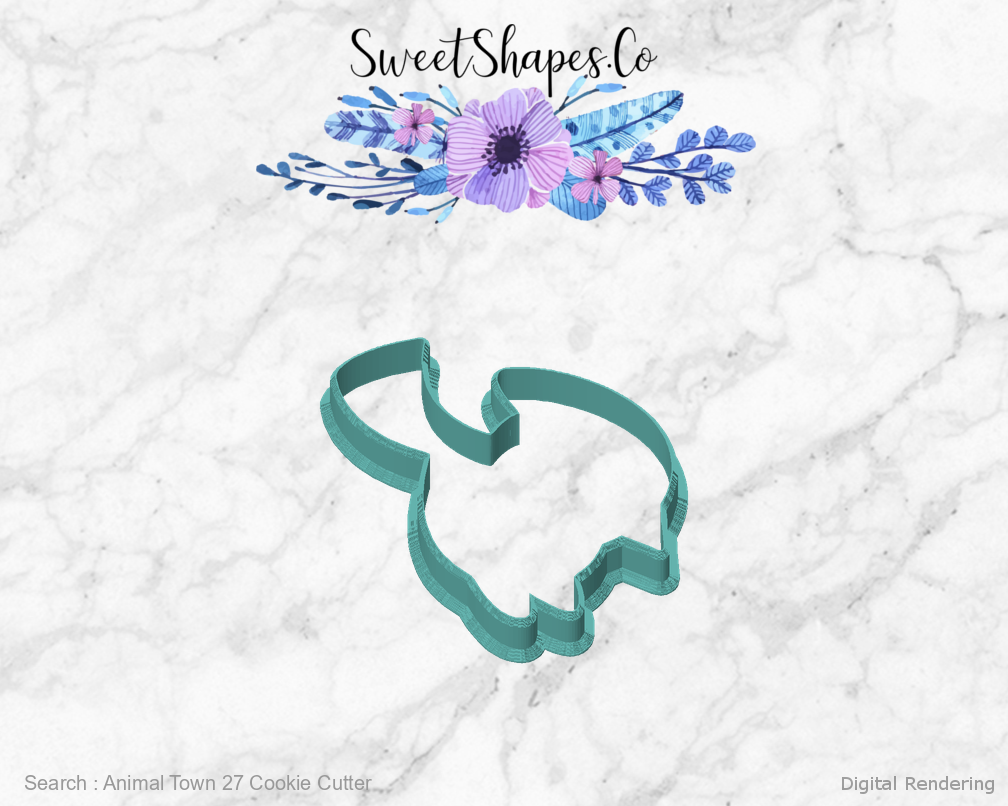 Animal Town 27 Cookie Cutter — front view