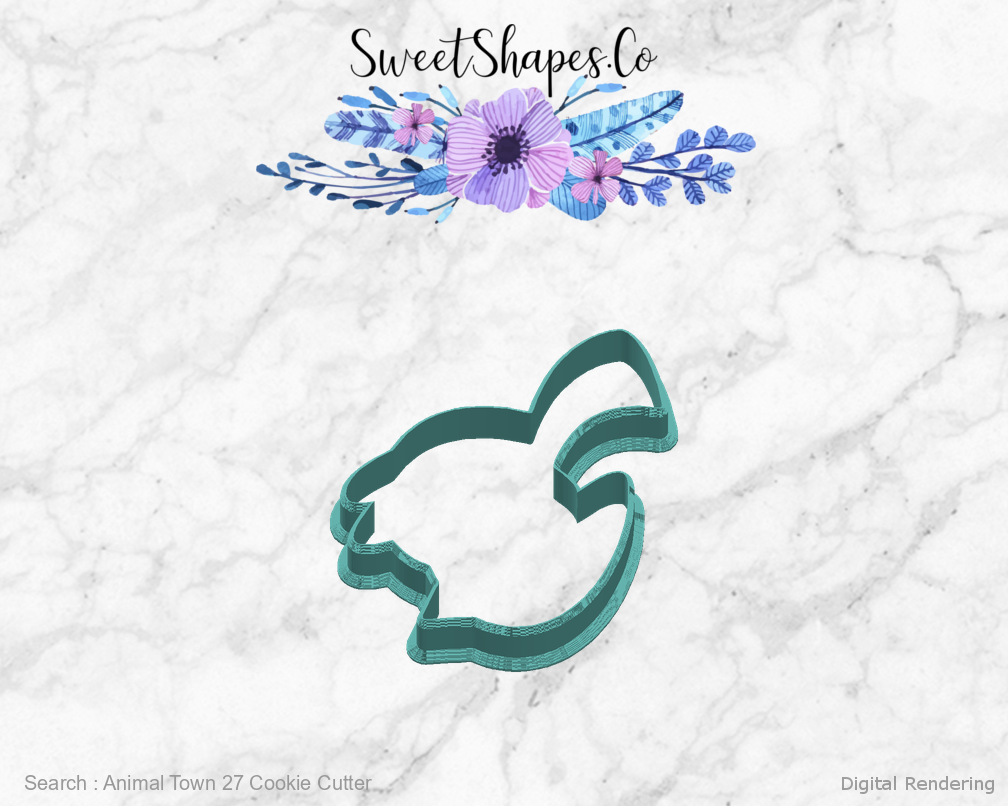 Animal Town 27 Cookie Cutter — right view