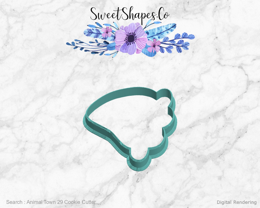 Animal Town 29 Cookie Cutter — left view