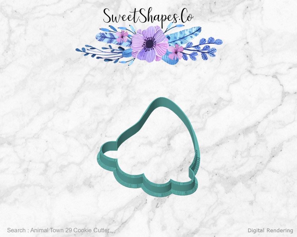 Animal Town 29 Cookie Cutter — front view