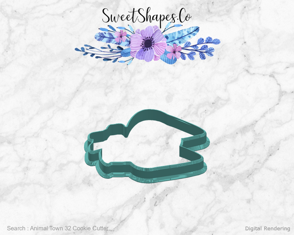 Animal Town 32 Cookie Cutter — right view