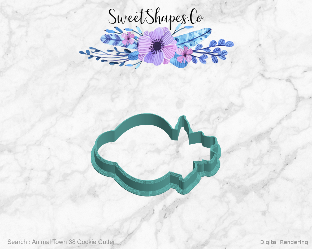 Animal Town 38 Cookie Cutter — left view