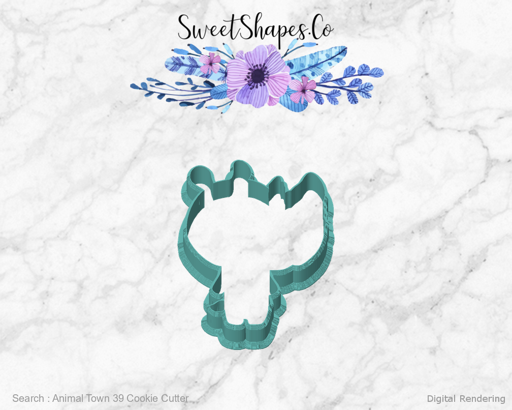Animal Town 39 Cookie Cutter — front view