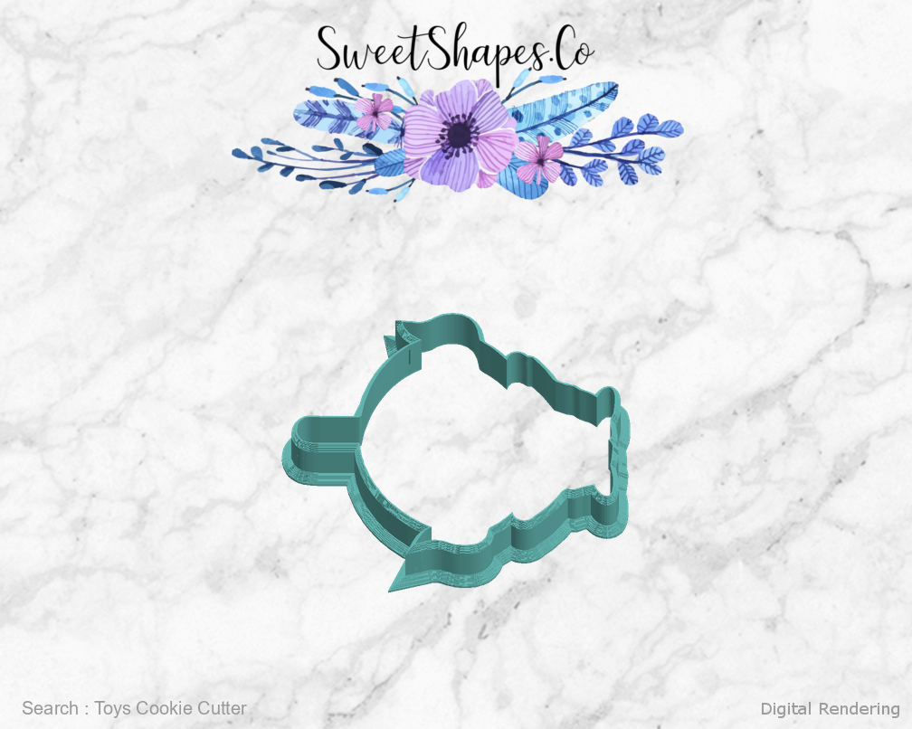 Toys Cookie Cutter — left view