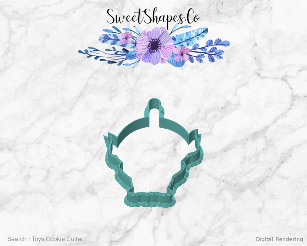Toys Cookie Cutter — front view