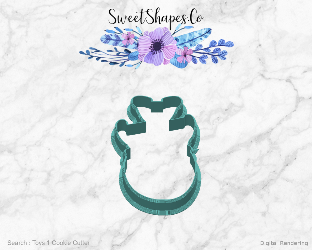 Toys 1 Cookie Cutter — back view