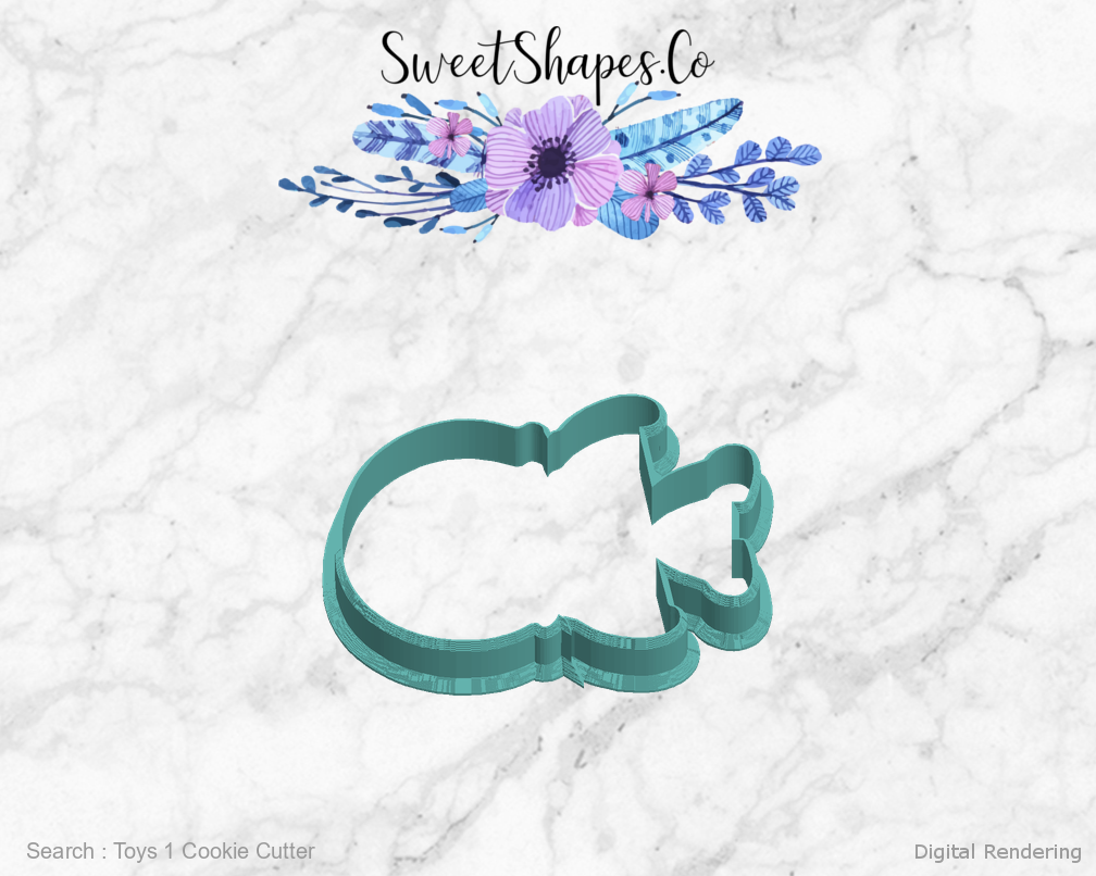 Toys 1 Cookie Cutter — left view