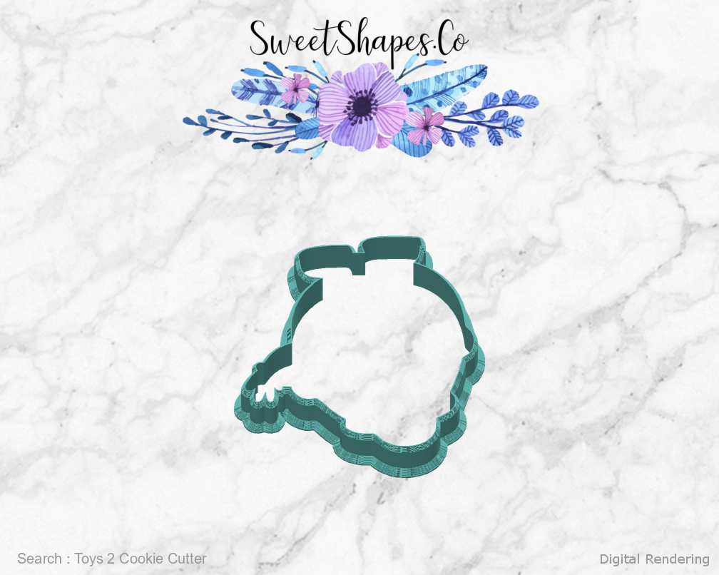 Toys 2 Cookie Cutter — back view