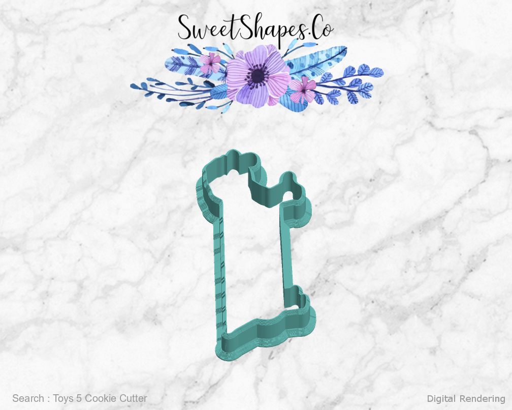 Toys 5 Cookie Cutter — left view