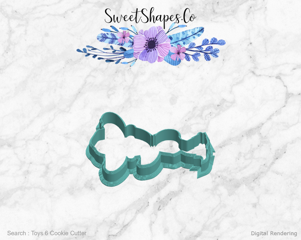 Toys 6 Cookie Cutter — left view