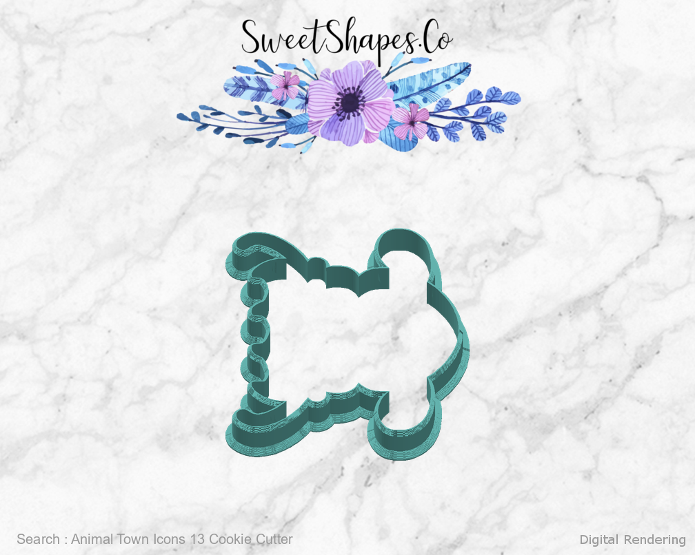 Animal Town Icons 13 Cookie Cutter — right view