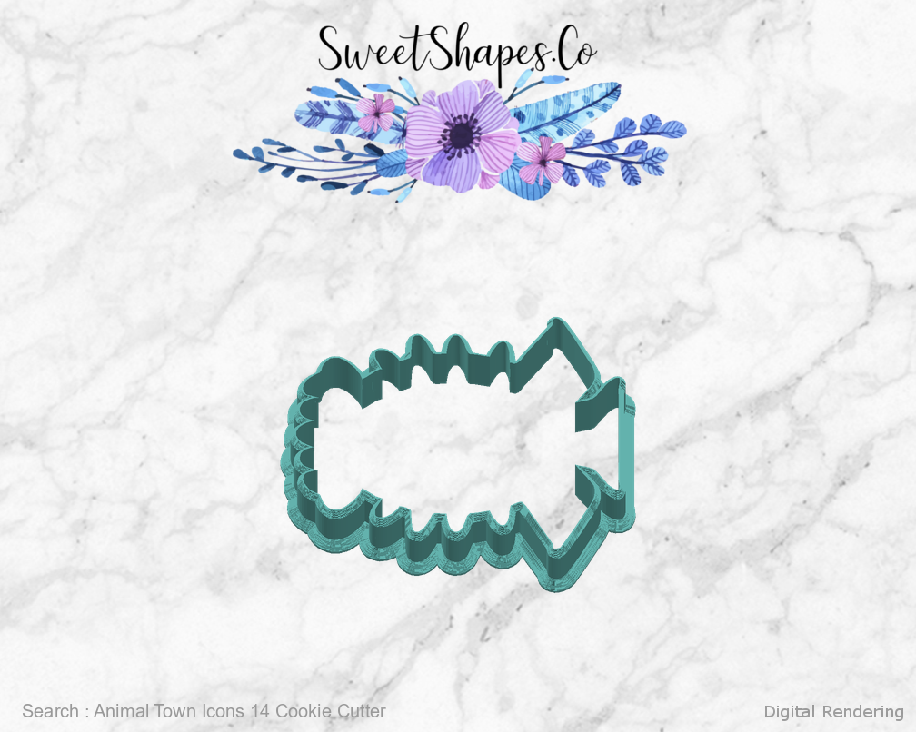 Animal Town Icons 14 Cookie Cutter — right view