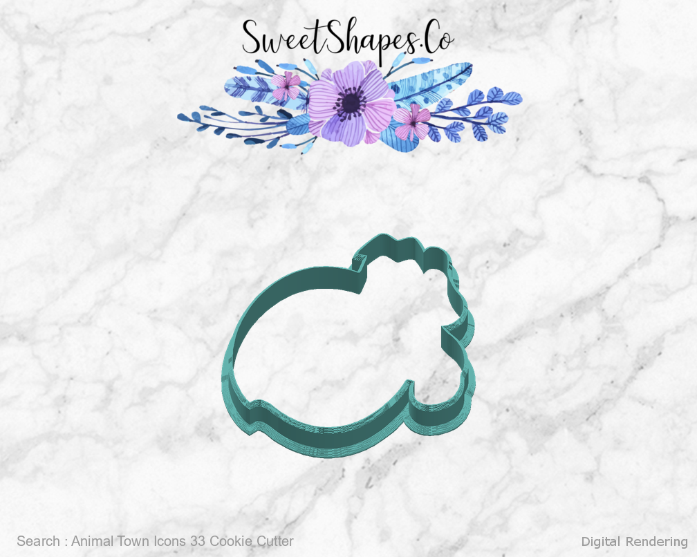 Animal Town Icons 33 Cookie Cutter — right view