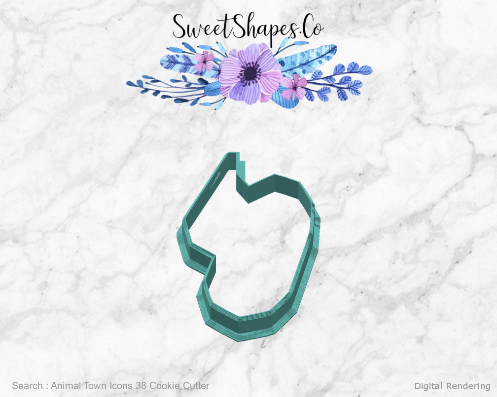 Animal Town Icons 38 Cookie Cutter — right view