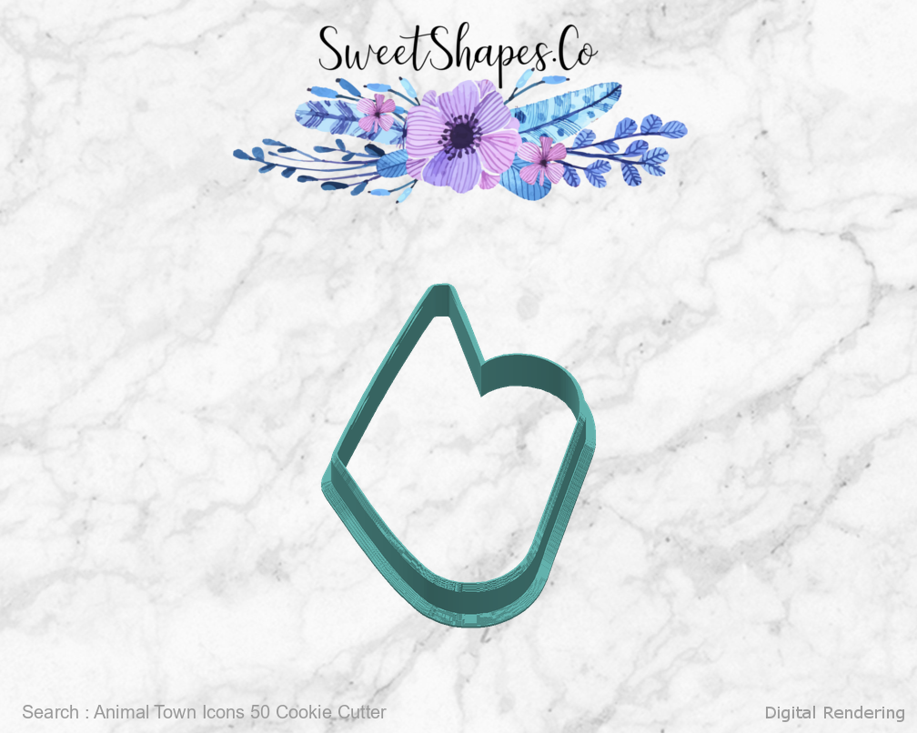 Animal Town Icons 50 Cookie Cutter — right view