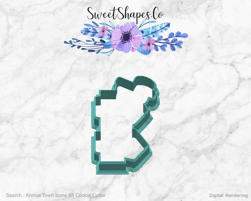 Animal Town Icons 68 Cookie Cutter — right view