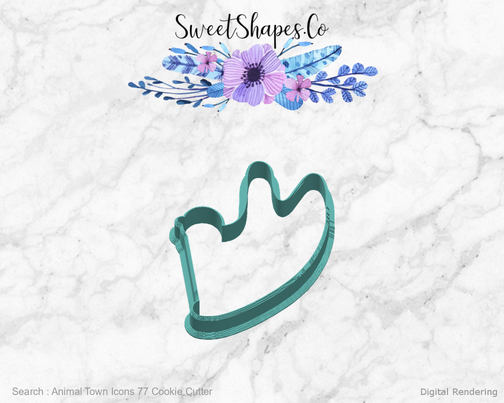 Animal Town Icons 77 Cookie Cutter — right view