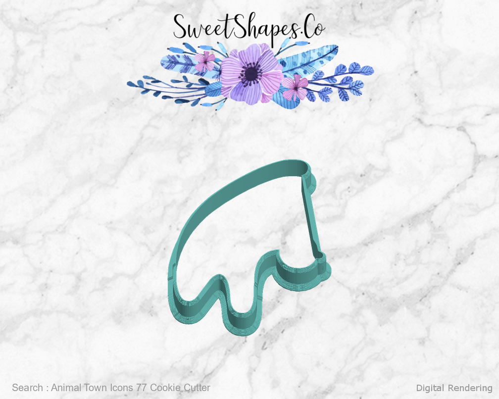 Animal Town Icons 77 Cookie Cutter — left view