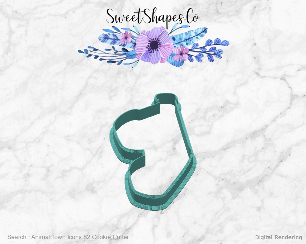 Animal Town Icons 82 Cookie Cutter — right view
