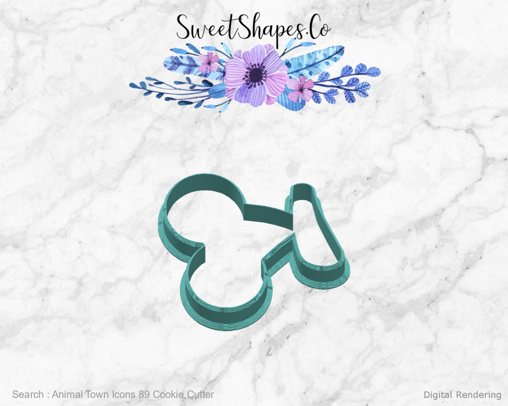 Animal Town Icons 89 Cookie Cutter — right view