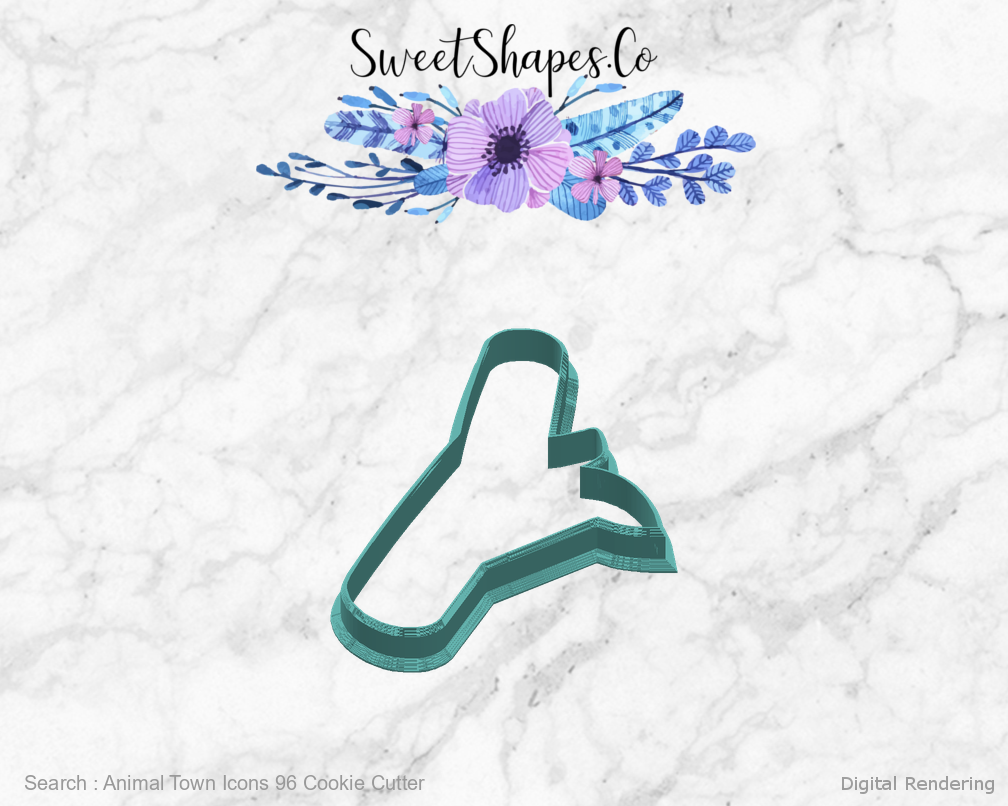 Animal Town Icons 96 Cookie Cutter — right view