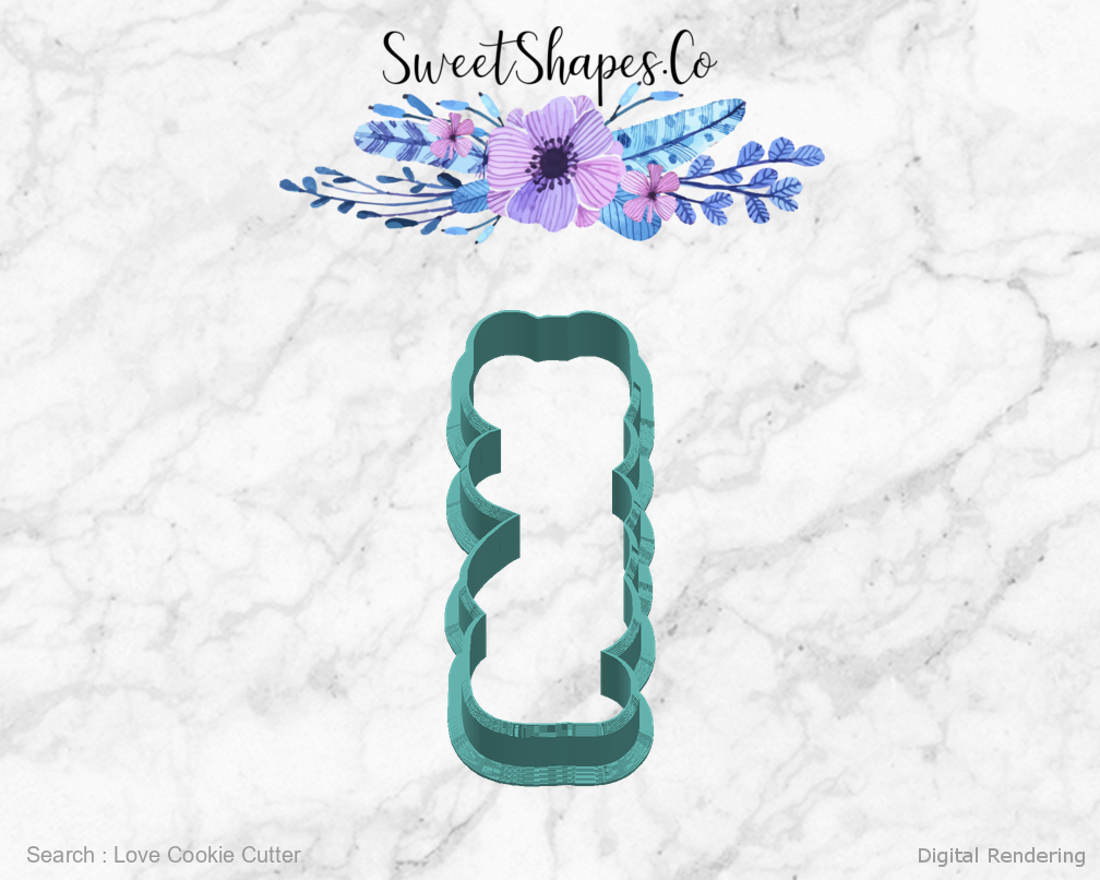 Love Cookie Cutter — right view
