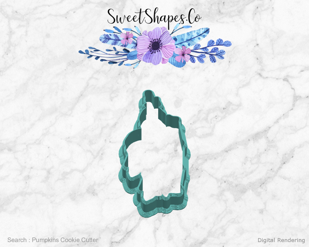 Pumpkins Cookie Cutter — right view