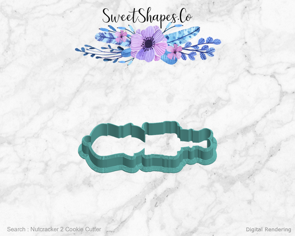 Nutcracker 2 Cookie Cutter — left view