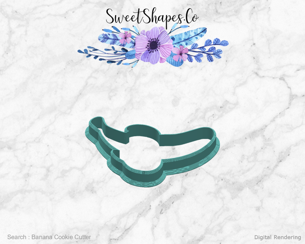 Banana Cookie Cutter — right view