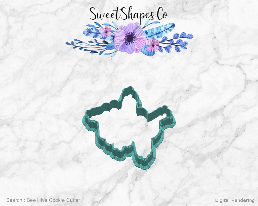 Bee Hive Cookie Cutter — right view