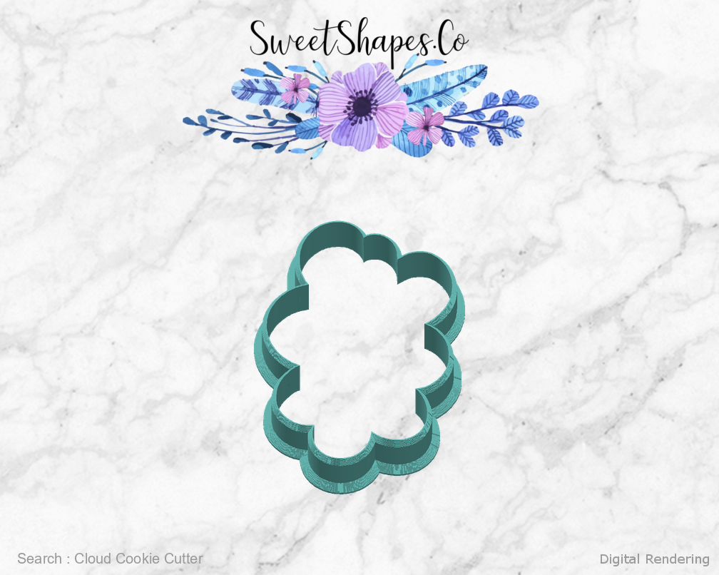 Cloud Cookie Cutter — right view