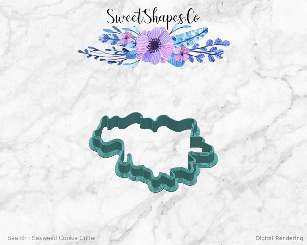 Seaweed Cookie Cutter — right view