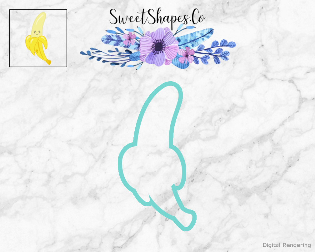 Banana Cookie Cutter