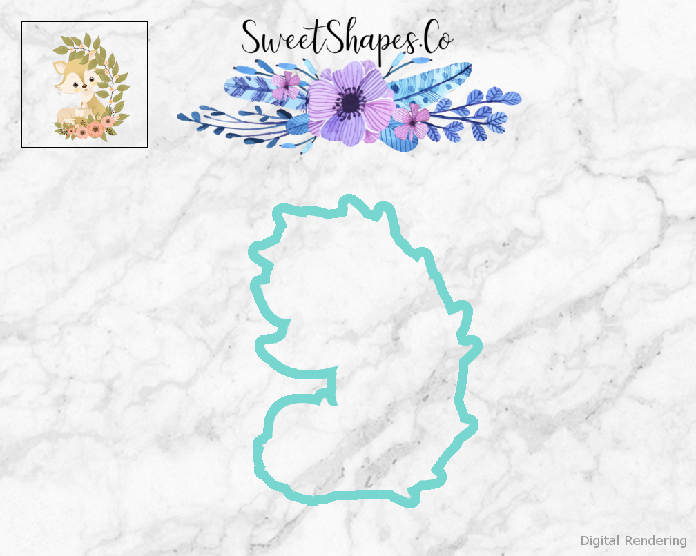 Boho Foxes Cookie Cutter