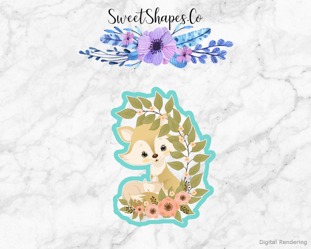 Boho Foxes Cookie Cutter