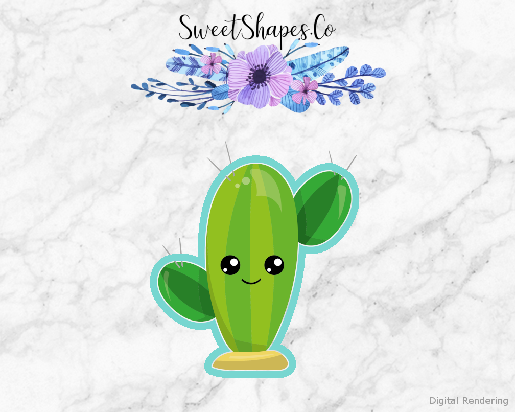 Cactus 2 Cookie Cutter