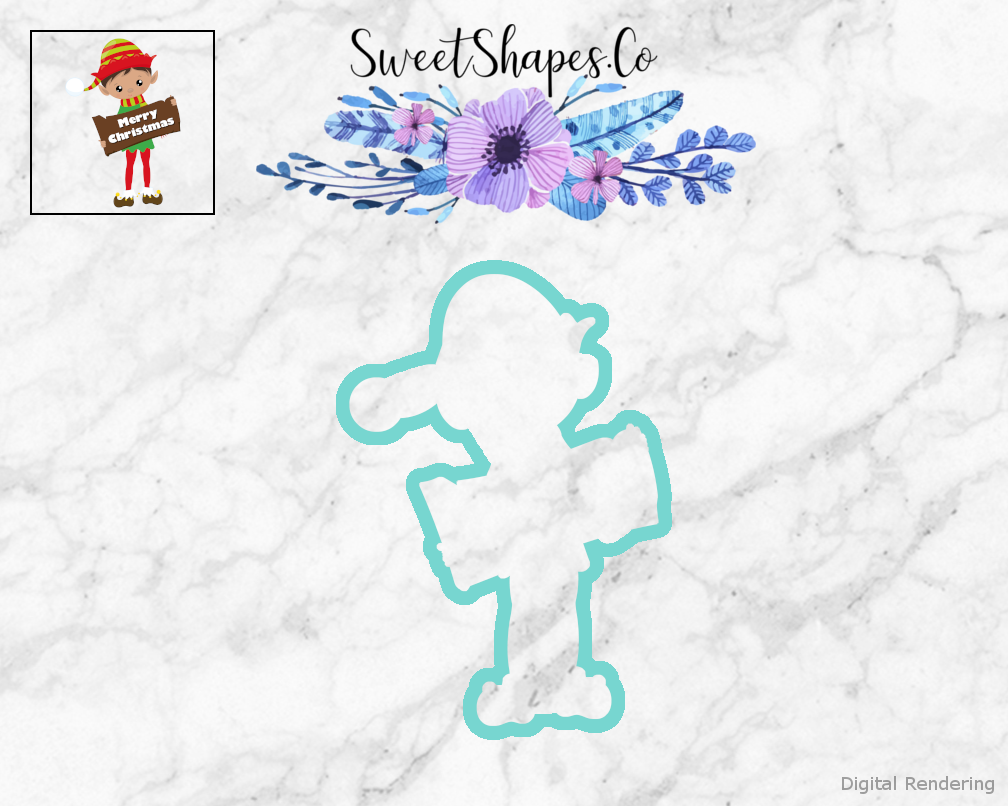 Christmas Elf Cookie Cutter
