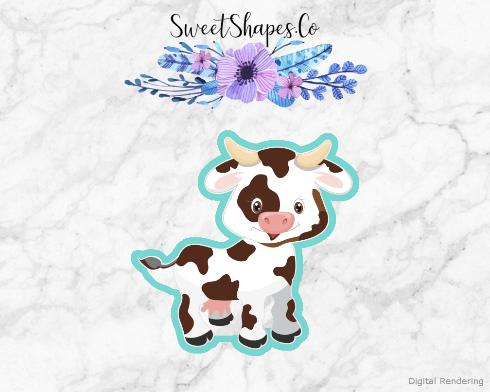Cow 1 Cookie Cutter