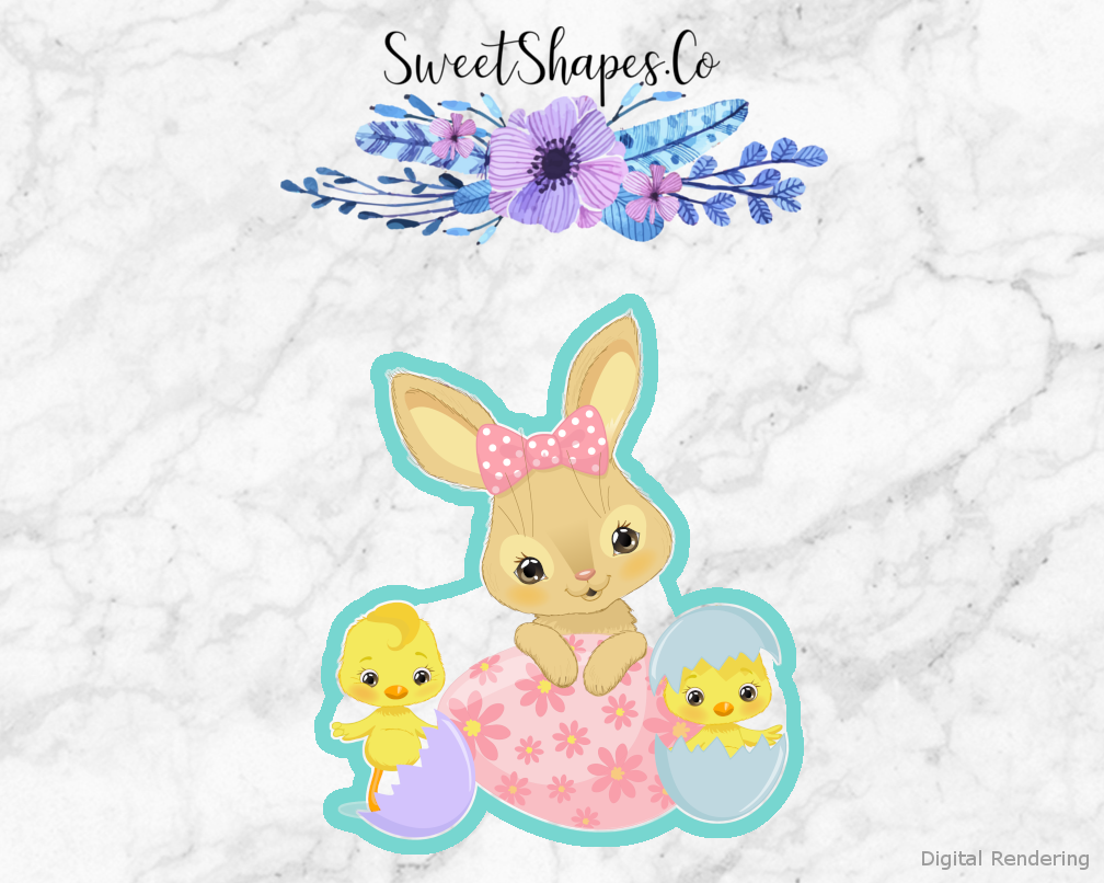 Easter Animals 1 Cookie Cutter