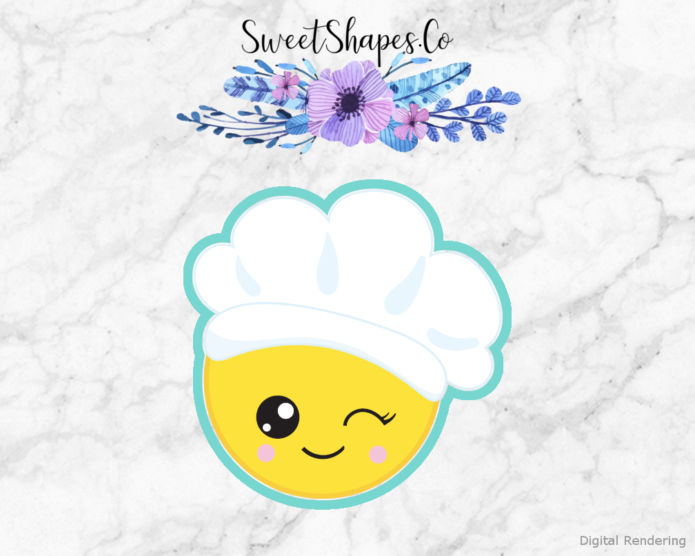 Emoji Chef Cookie Cutter