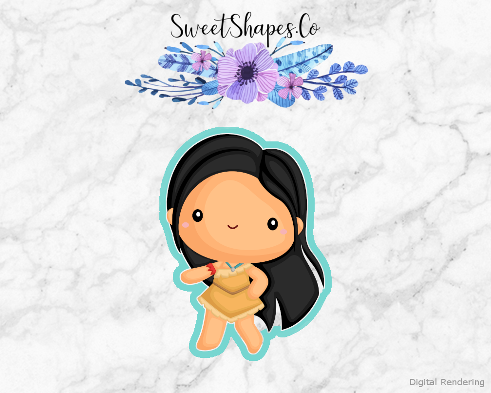 Fairy Tale Princesses 2 Cookie Cutter