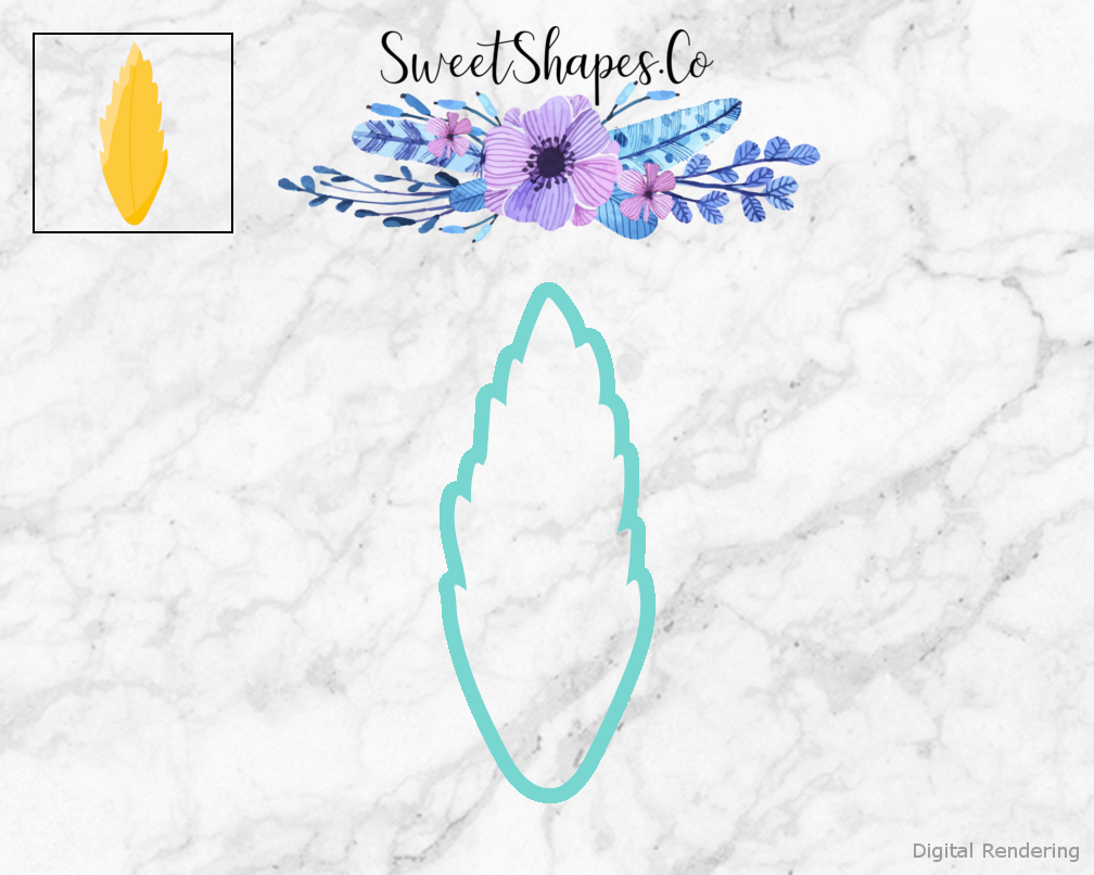 Feather Cookie Cutter