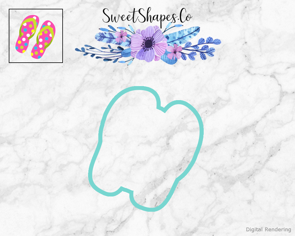 Flipflops Cookie Cutter