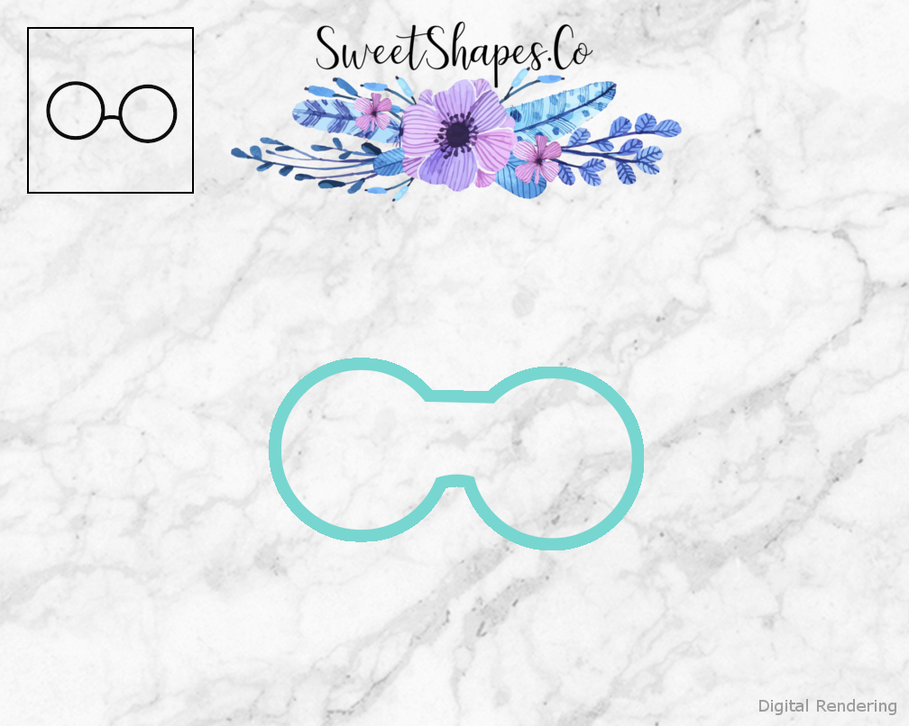 Glasses Cookie Cutter