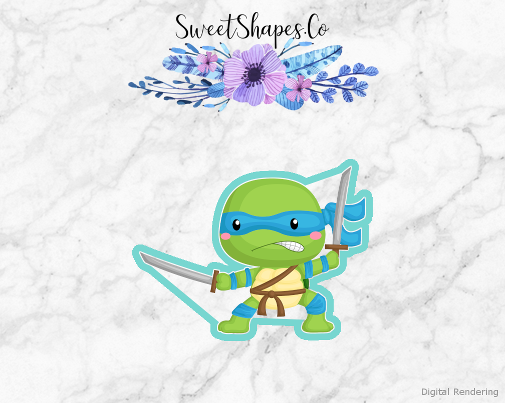 Green Ninjas 1 Cookie Cutter